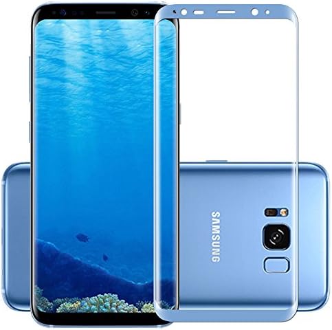 Galaxy S8 Plus Screen Protector,Tempered Glass, High Sensitivity, Anti-Bubble, Anti-Scratch, Anti- Fingerprint, 5 Colors for Samsung S8+ (6.2 ")