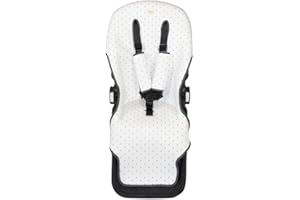 FUN*DAS BCN Fundas BCN ® - F126 - Colchoneta para silla de paseo Bugaboo Donkey ® - Diversos estampados (Little Fun Star)