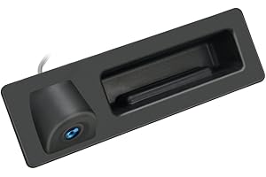 Kalakass Wasserdicht 170 ° umkehrbare Fahrzeug-spezifische Griffleiste Kamera integriert in Koffergriff Rückansicht Rückfahrkamera für E60 E61 E70 E71 E72 E82 E88 E84 E90 E91 E92 E93 X1 X5 E61 E71 E72