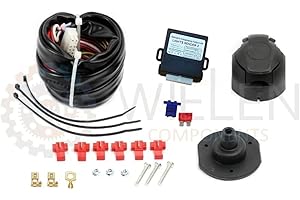 W WIELEN COMPONENTS WIELEN Elektrosatz 13-polig LS2 mit Steuergerät für Anhängerkupplung mit Parksensor