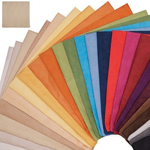 Kissenhülle Alcantara Imitat quadratisch 60 cm x 60 cm Beige