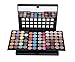 ACEVIVI Cosmetics Shimmer 78 Colors Eyeshadow Makeup Cosmetic Palette Eye Shadow with Highlighting and Blush