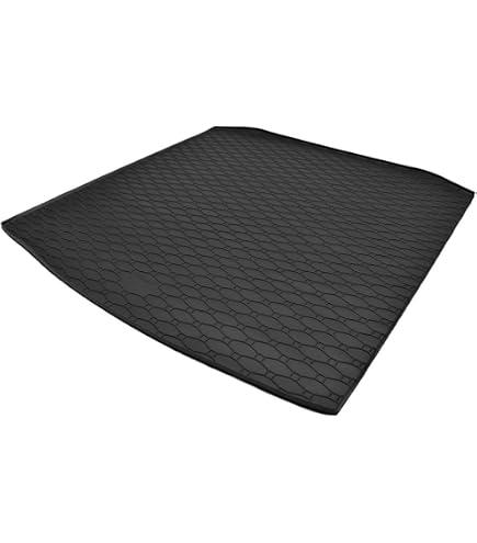 4-Piece Tailored Rubber Floor Mats For Skoda Octavia 2013 Onwards - Black