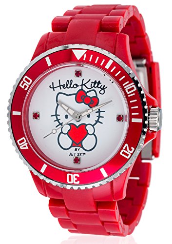 Hello Kitty Mädchen-Armbanduhr Kids JHK1004-22 Analog Quarz