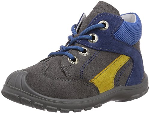 Superfit Softtippo, Baby-Boys Baby Walking Shoes, Grey (Stone Kombi 06), 4.5 UK Child