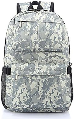 Camouflage Shoulder Bag Leisure Large Capacity Waterproof Men And Women Backpack ( Color : Digital gray , Size : 1 )