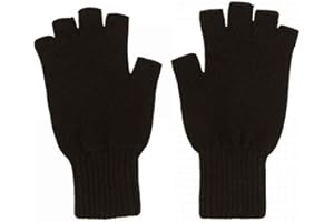 Graham Cashmere - Womens Cashmere Fingerless Gloves - Made in Scotland - Gift Boxed