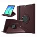 Produktbild Samsung Galaxy Tab S3 9.7 Hülle - WindTeco 360 Grad Rotierende Stand Smart Cover Case Schutzhülle Tasche Etui mit Auto Schlaf/Wach Funktion für Samsung Galaxy Tab S3 9.7, Braun