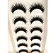 Ularma 6 Pair Handmade Natural False Eyelashes