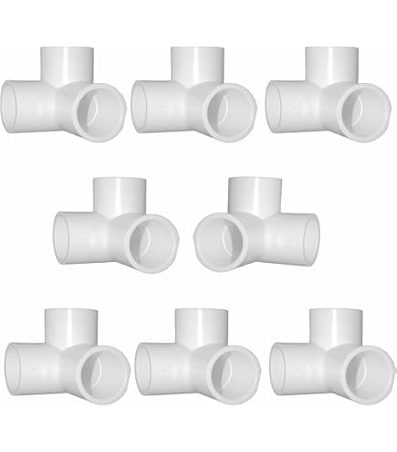 Spears PVC DWV 90 Degree Elbow - 4 Inch Hub X Spigot Long Sweep Drain Fitting