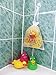 4 Pack Natural Sea Sponge for Baby & Toddler Bath By Contented Infant (TM) - Gentle Hypoallergenic Baby Shower Care Gift Set