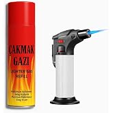 Depolife Gaz Hediyeli Y&uuml;ksek Alevli &Ccedil;akmak Torch P&uuml;rm&uuml;z 1300 Derece H&uuml;rm&uuml;z Emniyetli P&uuml;rm&uuml;s