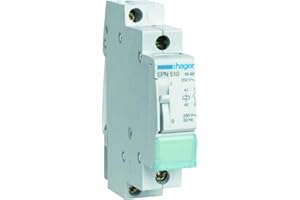 Hager Télérupteur EPN510-1 bouton - 230 V - Blanc