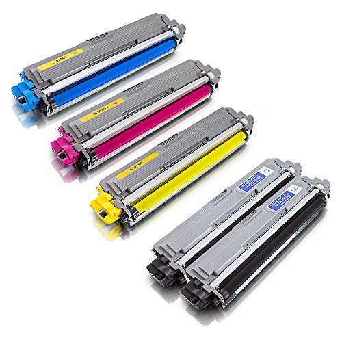 ms-point® Multipack 5x Kompatibler Toner für Brother DCP-9020CDW HL-3140CW HL-3150CDW HL-3170CDW MFC-9130CW MFC-9140CDN MFC-9330CDW MFC-9340CDW ersetzt TN-241 TN-245 TN241 TN245 - 2