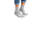 UZN SOCKS Unisex Yetişkin 5 Parmak &Ccedil;orap 4 &Ccedil;ift | Pamuklu kumaş