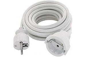 Silver Electronics 9213 Alargador, Blanco, 3 metros