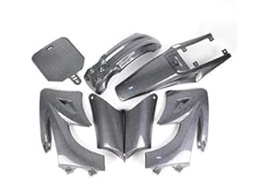 HMParts Carénage Kit Dirt Pit Bike 125-150 CCM Type 2 Carbone