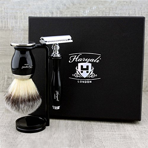 Synthetic Brush & DE Safety Razor Perfect as a Gift.