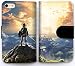 Produktbild Custom Leather Flip Case Cover for iPhone 5 11S SE The Legend Of Zelda Breath Of The Wild Wallet Phone Case UFqa7337816