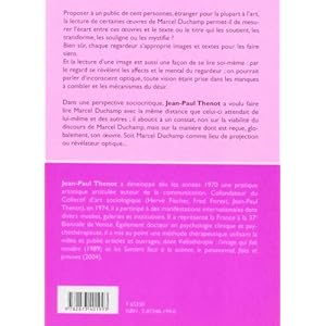 Cent lectures de Marcel Duchamp :Ce sont les regardeurs qui font les tableaux