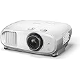 Epson EH-TW7000 3LCD, 4K PRO-UHD, 3000 Lumens, 500 Inch Display, Home Cinema, Streaming and Gaming Projector - White