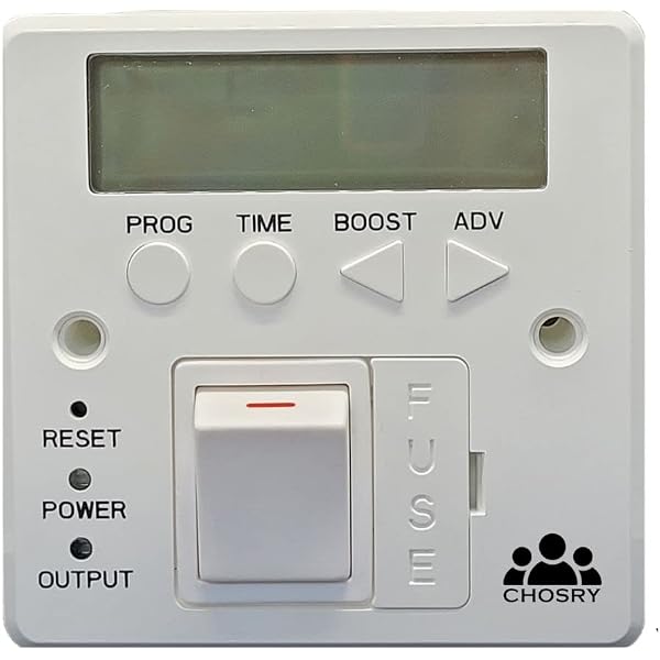 Timeguard NTT03 24-Hour/7-Day Compact Electronic Immersion Heater  Timeswitch,White : Amazon.co.uk: DIY u0026 Tools
