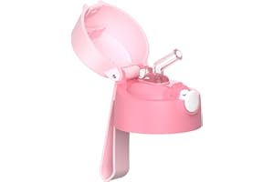 Coperchio di ricambio JARLSON® con boccaglio in silicone - per flaconi "CHARLI" ed "EMI" di JARLSON® Parti di ricambio (rosa chiaro)