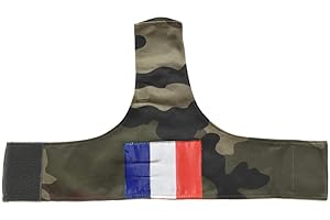 topt mili veritable Brassard armée Francaise opex France Drapeau Legion Soldat