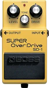 BOSS SD-1 Super OverDrive Pedal, Multicolor