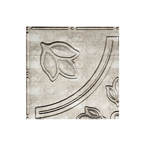 Buy Fasade Easy Installation Traditional 5 Crosshatch Silver Glue