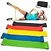 Produktbild Vkaiy Fitnessbänder/Widerstandsbänder, Set-5 Gymnastikband aus Latex, Trainingsbänder, Loop Bänder, Mini Bands, Übungsbänder für Muskelaufbau Physiotherapie Pilates Yoga Gymnastik und Crossfit