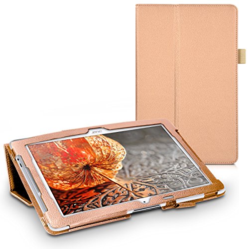 kwmobile Hülle für Acer Iconia One 10 (B3-A30) – Tabletcover Slim Case Tablet Schutzhülle – Smart Cover Tabletcase Rosegold - 5