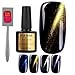 Produktbild Katze 3D Eye magnethaftend keine abwischbar TOP COAT Nail Gel UV-LED-Polish glänzend Effekt 4 Farben