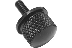 GAZECHIMP 1/4 Pulgadas Asiento De Montaje De CNC Tapón De Rosca De Tornillo para Dyna-Negro Harley Sportster