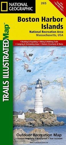 Boston Harbor Islands Map: Trails Illustrated National Parks (National Geographic Trails Illustrated Map)