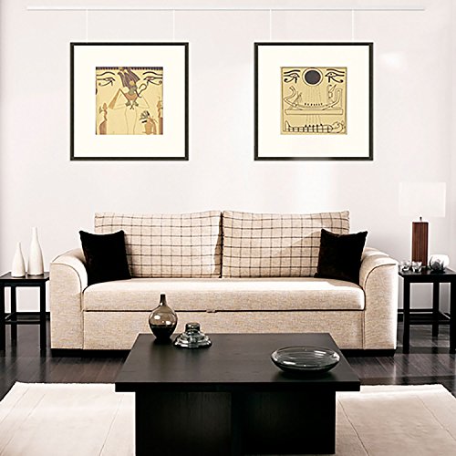 Bilderschienen Galerieschienen – Komplett Set 2 Meter in weiß von Hang-it – Bilderschiene inklusive Zubehör - 7