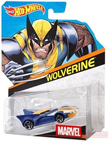 HOT WHEELS HWBDM81 WOLVERINE CAR MARVEL BLISTER 1:64 MODELLINO DIE CAST MODEL