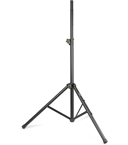 Support Trépied UKING Réglable Pour 4 Projecteurs Ou Canettes, Hauteur 99-180cm, Fer Noir