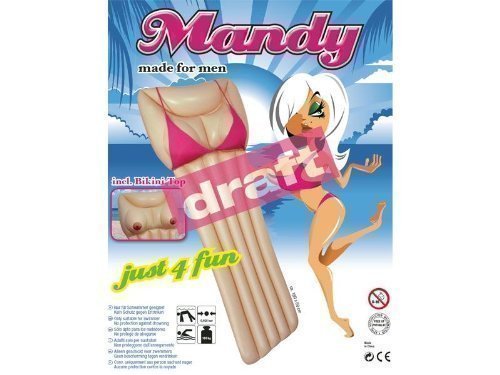 Preisvergleich Produktbild Die erotische Luftmatratze mit Frauenbrüsten