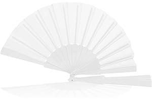 HOUSY Ventaglio da Borsetta Portatile - Ventagli Colorati Eleganti per Matrimoni, Viaggi e Mare