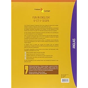 Fun in english! 6e et 5e SEGPA. Activités pour la classe d'anglais Livre en Ligne - Telecharger Ebook