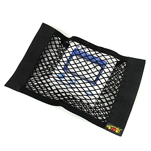 Sedeta Auto Rücksitz Organizer Netz Tasche mit Klebeband - 4