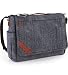 Produktbild Große Umhängetasche für Herren + Laptop Tasche 15.6 Zoll [2018 DESIGN] Messenger Bag Kuriertasche, Schultertasche von höchster Qualität [GERMAN BRAND] für Arbeit, Uni, Reise, Sport (graubraun)