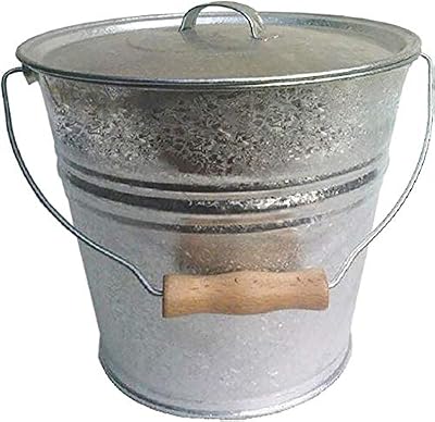 GUILLOUARD Seau Cendres granulés ou Compost avec Couvercle 10 litres