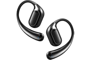 ZRUHIG Open Ear Kopfhörer Bluetooth, 70 Stunden Wiedergabe, leicht und bequem, Ladeetui, Bluetooth 5.3, klare Anrufe, Fester Sitz, wasserdicht für Laufen und Workout