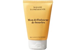 Madame La Présidente – Définisseur de Boucles Curl Definer – 98% d’origine naturelle (jojoba, inuline, glycérine) – Texture crème-gel – Boucles souples & brillantes – 50 ml