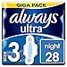 Produktbild Always Ultra Night Binden (mit Flügeln) Größe 3, 1er Pack (1 x 28 Stück)
