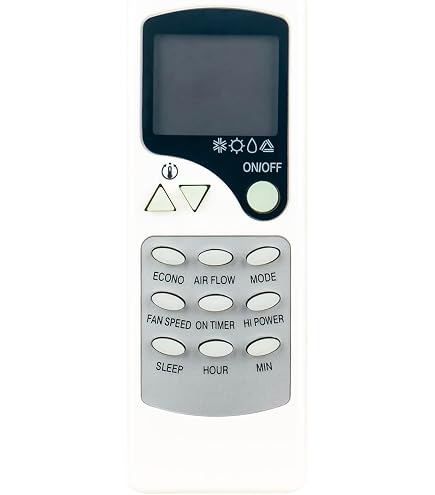 KKG9A-C1 AC telecomando per Mirage / Agratto ventsol/Changhong/Zmartech / NEOAIRE / BENELUX condizionatore d'aria  44