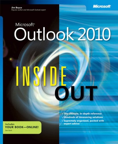 Preisvergleich Produktbild Microsoft® Outlook 2010 Inside Out (Inside Out (Microsoft))