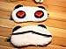 Super Soft & Comfortable For Proper Sleep ~ Lovely Heart Panda Sleeping Eye Mask ~ Nap Eye Shade Cartoon Blindfold Eyes Cover Sleeping Travel Rest Patch Blinder Relax , Complete black-out Design, snooze , slumber , hibernate RS.239.00